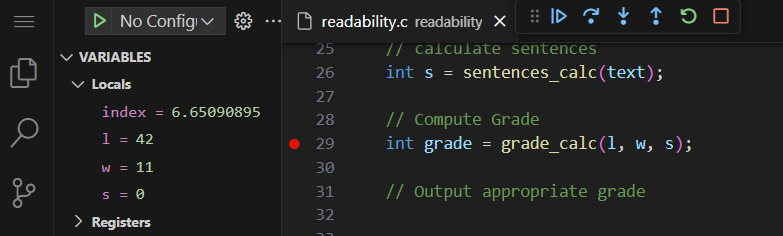 Debug50 Debugger