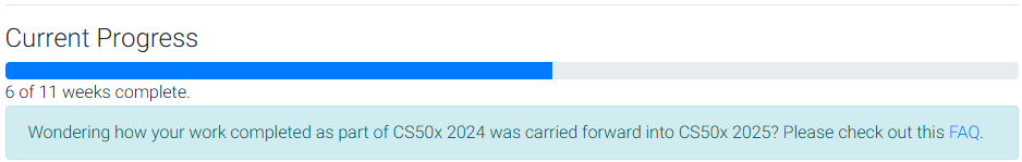 Past the Halfway Mark